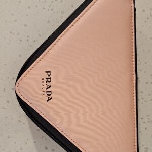 Prada Pink and Black Beauty Pouch